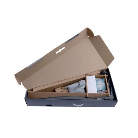 Душевая стойка Knotlor SS-06/2 настенная цвет черный