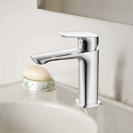 Смеситель WesnaArt Astra AST19-210 на раковину хром