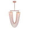 Люстра на штанге Delight Collection Otero (Отеро) 8608P copper