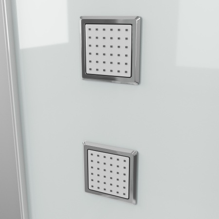 Душевая кабина Grossman GR127R 120х90 прямоугольная с крышей ориентация правая