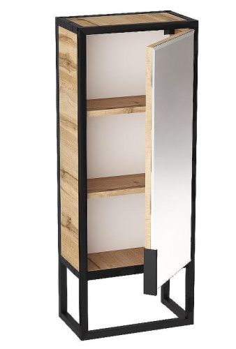 Зеркало-шкаф 1MarKa Grunge loft Ц0000007989 35х20х90 напольный/подвесной цвет дуб вотан - фото 2 Зеркало-шкаф 1MarKa Grunge loft Ц0000007989 35х20х90 напольный/подвесной цвет дуб вотан - фото 2