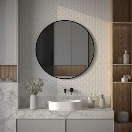 Зеркало с подсветкой Defesto AURA DF 2996R 90х90 подвесное