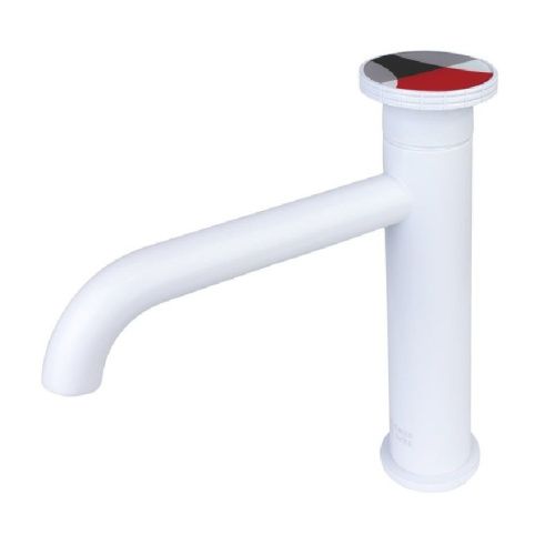 Смеситель Bronze de Luxe OMG! 9009W-R на раковину белый - фото 2