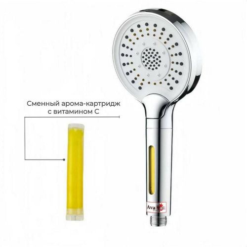 Душевая кабина AvaCan D D5090LED 90х90 четверть круга с крышей ориентация универсальная - фото 3