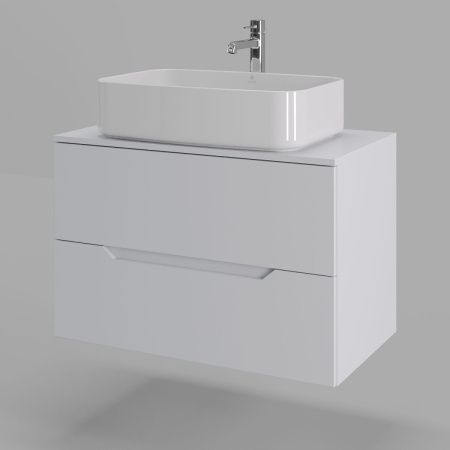 Тумба с раковиной Orange Line Li-80TuwMDF+B07-600W 80х50