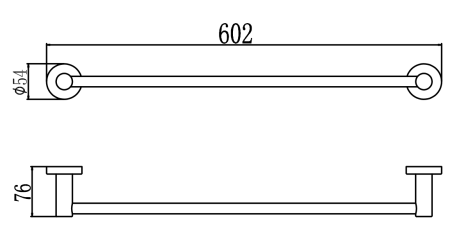 Полотенцедержатель Savol S-005624