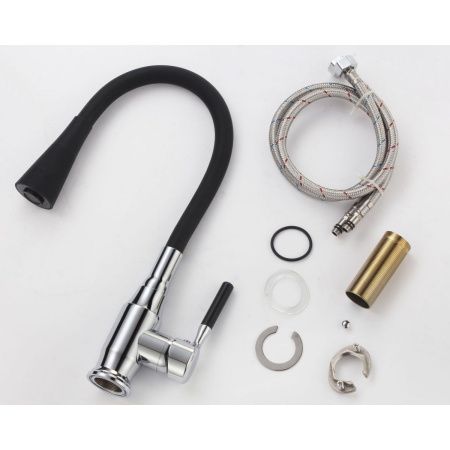 Смеситель для кухни Savol S-2805AM01 на мойку хром