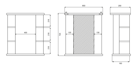 Зеркало-шкаф Misty Магнолия Э-Маг04065-01СвЛ 70х70 подвесной цвет белый