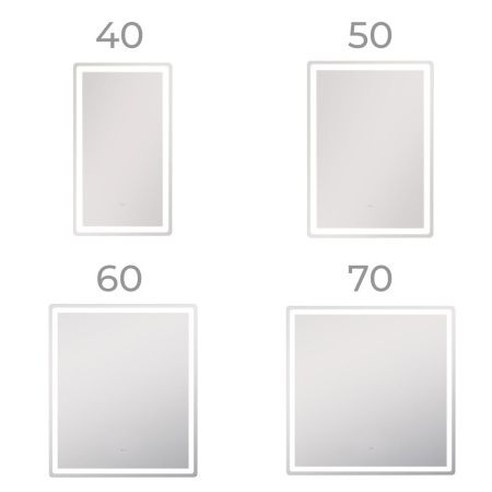 Зеркало Vigo Geometry Сlassic 74 70х70