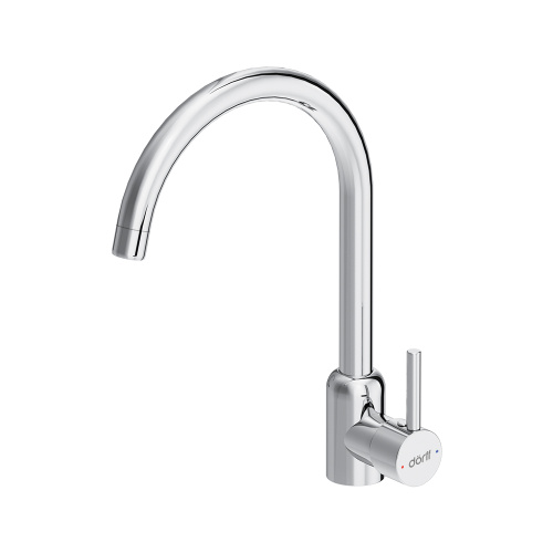 Смеситель для кухни Dorff Logic D3007000 на раковину/на столешницу хром без термостата - фото 2
