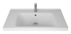 Раковина мебельная керамическая Dreja Harmonia 80 640207 80х50 накладная цвет белый