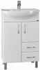 Тумба под раковину СанТа Уют 201088 50х30 напольная цвет белый
