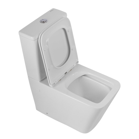 Унитаз напольный с бачком BelBagno ARDENTE-R BB02093CPR/SC/BB02093T белый с сиденьем микролифт безободковый каскадный смыв
