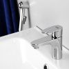 Комплект: смеситель с гигиеническим душем Wasserkraft Leine 3500 3508 на раковину хром