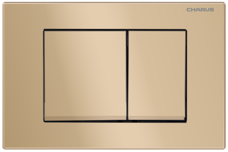 Клавиша смыва механическая CHARUS Minimalista FP.310.51.01 цвет песок матовый
