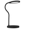 Настольная лампа Uniel TLD-553 TLD-553 Black/LED/400Lm/4500K/Dimmer/USB