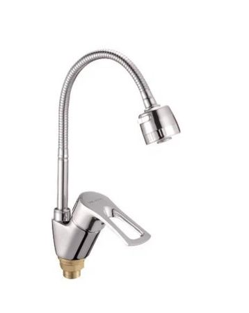 Смеситель для кухни Shevanik S5143 на мойку хром