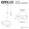 Светильник подвесной Citilux Signature (Сигнатуре) CL247011