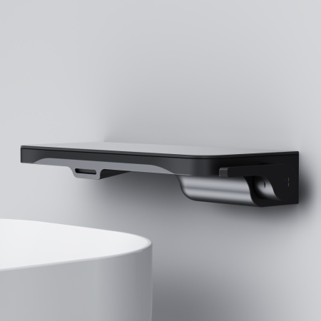 Смеситель Am.Pm Func F8F72722 встраиваемый в стену черный без термостата