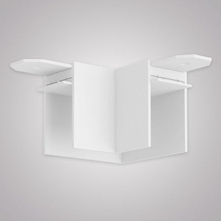 Угловой соединитель AM Group AM543 WH SMART