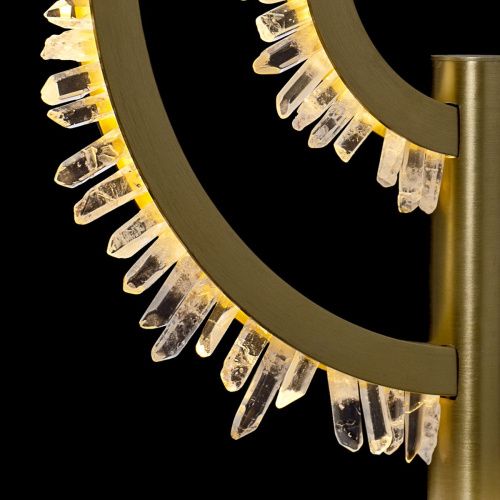 Настольная лампа Delight Collection Quartz Halo (Куартз Хало) MT20020154-2A satin gold - фото 3
