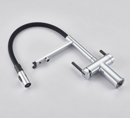 Смеситель для кухни Rose R358 на мойку хром