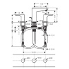 Смеситель Hansgrohe Talis E 71733000 на раковину хром