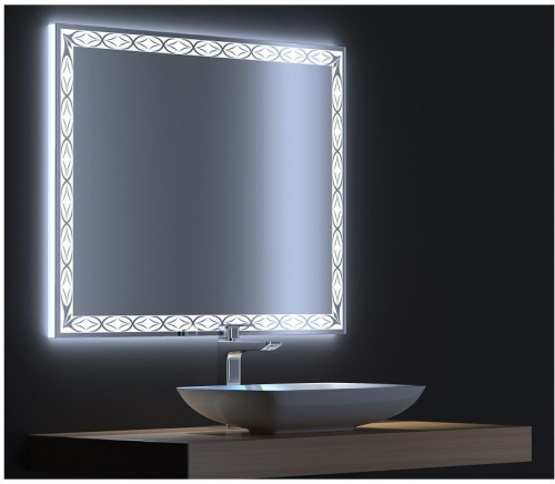 Зеркало в ванную De Aqua Тренд TRN 404 090 90х75 - фото 4