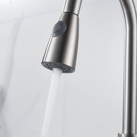 Смеситель для кухни Raffine F213L на мойку сатин