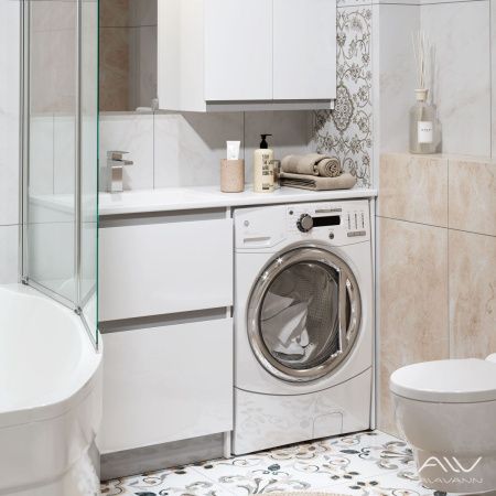 Тумба с раковиной Alavann Soft ALV0994000 120х50 напольная цвет белый