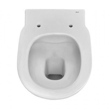 Чаша унитаза подвесная Roca Debba 7346998000 цвет белый без сиденья безободковая смыв торнадо