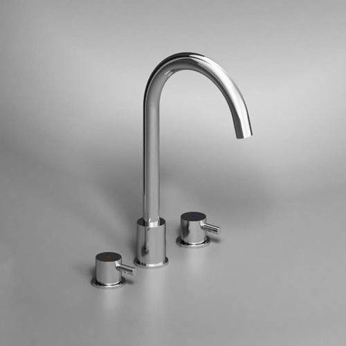Смеситель Damixa Scandinavian Pure 360200000 на раковину/на столешницу хром - фото 3