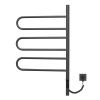 Полотенцесушитель электрический Vincea VTD-1R2CGE 50х80 серый