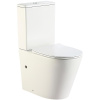 Унитаз-компакт напольный с бачком Тритон Corso Щ0000057974 белый с сиденьем микролифт безободковый каскадный смыв
