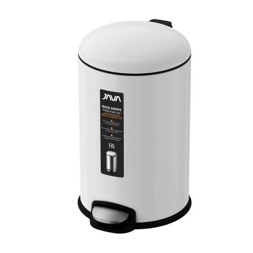 Ведро мусорное Java S-885-12W - фото 2