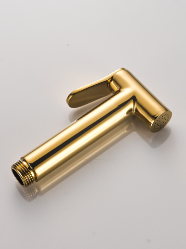 Гигиенический душ со смесителем ALMAes Agata AL-877-08 золото - фото 3