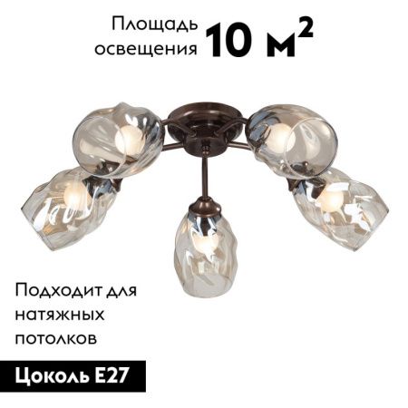 Люстра потолочная Vitaluce V4929-7 V4929-7/5PL