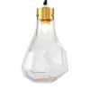 Светильник подвесной Delight Collection KR1197P-1 brass/clear