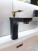 Смеситель AltroBagno Aperto AltroBagnoAperto0123NeOr на раковину черный/золото