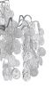 Люстра потолочная Crystal Lux Tenerife (Тенерифе) Tenerife PL8 Silver