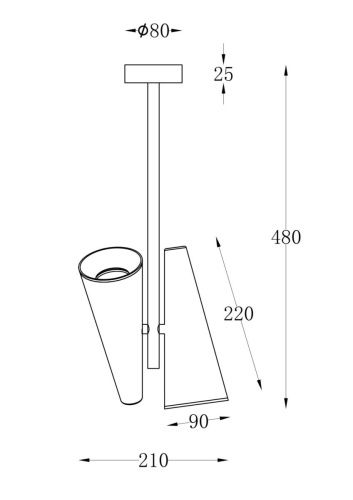 Светильник потолочный Maytoni Giro MOD095CL-02W - фото 4
