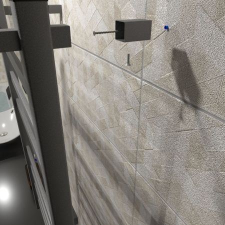 Полотенцесушитель электрический Маргроид 8110 профильный 8110-8050-5179-7024 55х80 серый