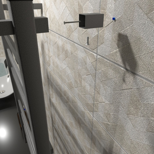 Полотенцесушитель Маргроид 8110 профильный 8110-8050-5179-7024 53х81 электрический графитовый серый - фото 5