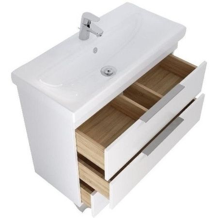 Тумба под раковину 1MarKa Gaula У92517 80х40 цвет белый