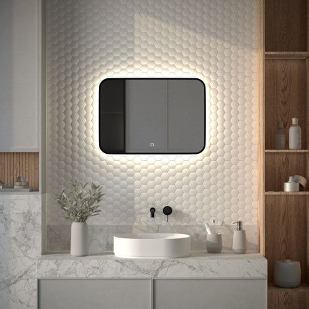 Зеркало с подсветкой Defesto AURA DF 2964SH 70х50 подвесное