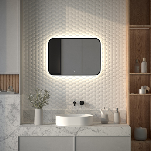 Зеркало в ванную Defesto AURA DF 2964SH 70х50 - фото 3