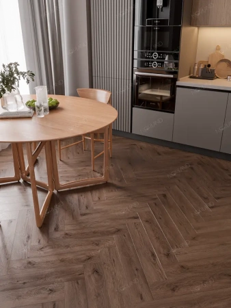 Кварцвиниловая плитка Norland Lagom Parquet LVT 1034-09 Sterk толщина 0.2 см 34 класс 590х118