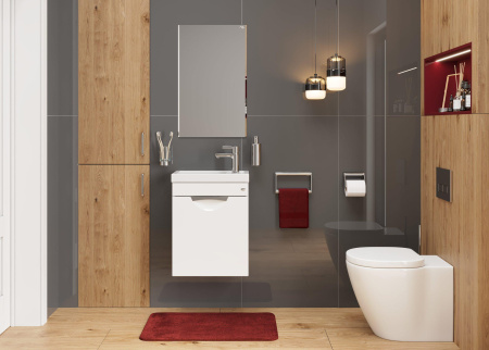 Тумба под раковину Onika Комо 104507 45х25х55 подвесная