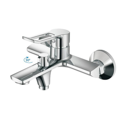 Cмеситель для ванны и душа Haiba HB60556 настенный хром - фото 2 Cмеситель для ванны и душа Haiba HB60556 настенный хром - фото 2