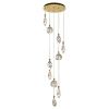 Светильник потолочный Delight Collection Colvin (Цолвин) MT9176-10H titanium gold